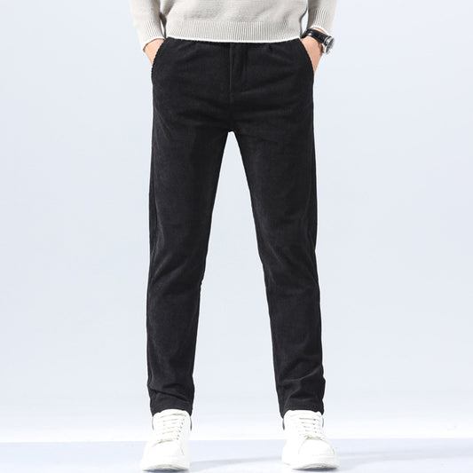 Corduroy Casual Pants Light Business Trousers